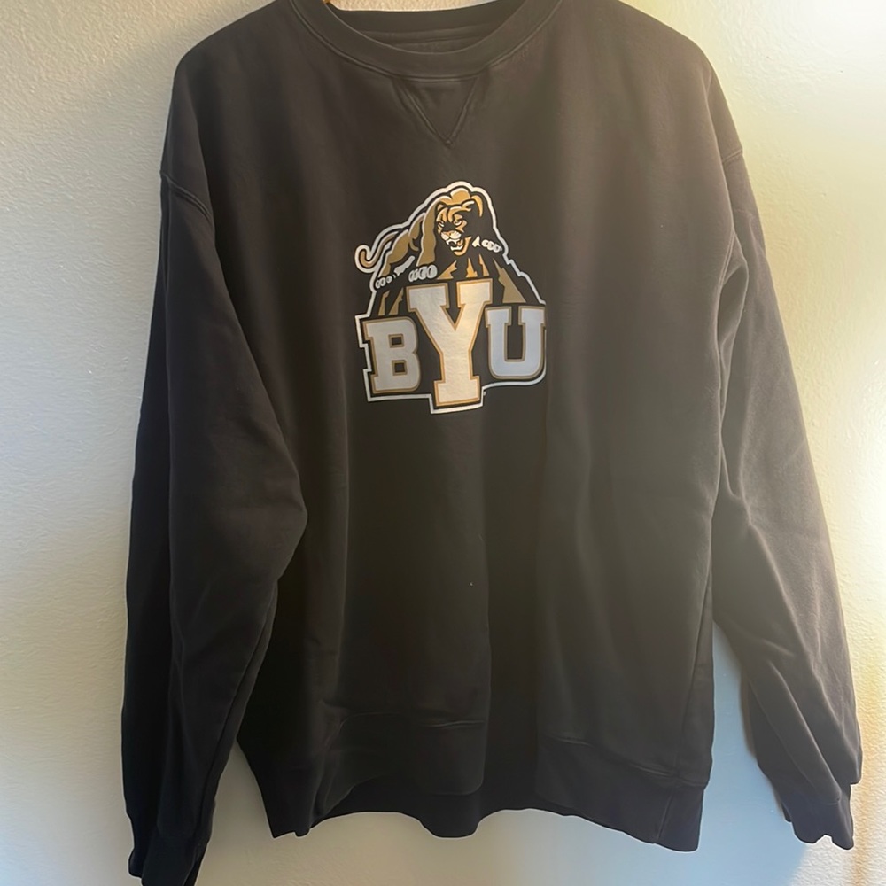BYU Pullover Crew-Neck Sweatshirt Size XXL